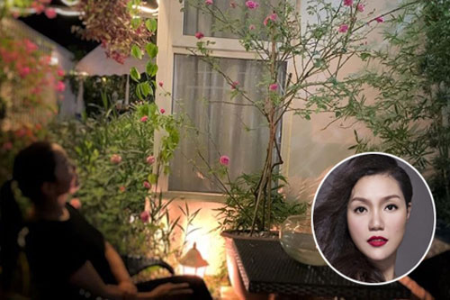 Những góc 'sống ảo' trong vườn nhà Nguyễn Ngọc Anh