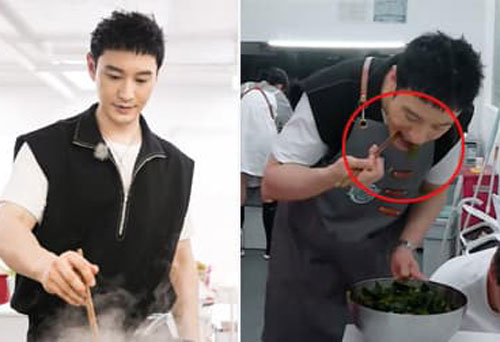 Huỳnh Hiểu Minh bị chê mất vệ sinh khi nấu ăn vì thói quen tưởng như vô hại