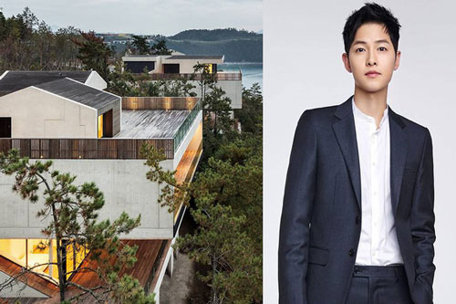 Song Joong Ki đi nghỉ dưỡng cùng gia đình tại biệt thự hạng sang, 10 triệu won/đêm