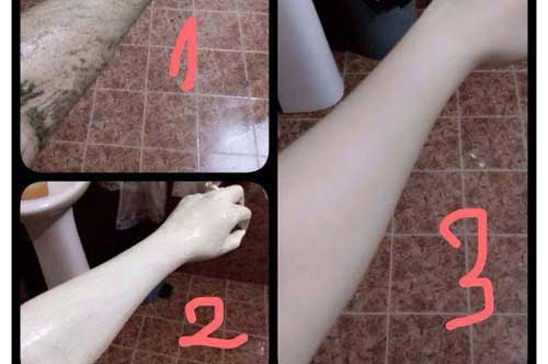 Da "bật tông" nhanh hơn tắm trắng nhờ dùng bột đậu xanh