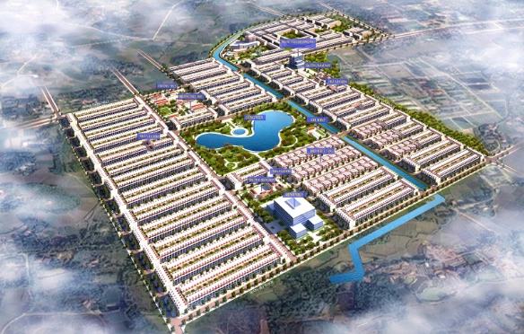  Ảnh: Phối cảnh dự án Khu dân cư Thiên Lộc - TP Sông Công
