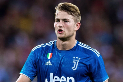 =3. Matthijs de Ligt (Juventus -Định giá chuyển nhượng: 63 triệu bảng).