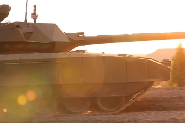 T-14 Armata sẽ sớm có pháo chính cỡ 152 mm. Ảnh: TASS.