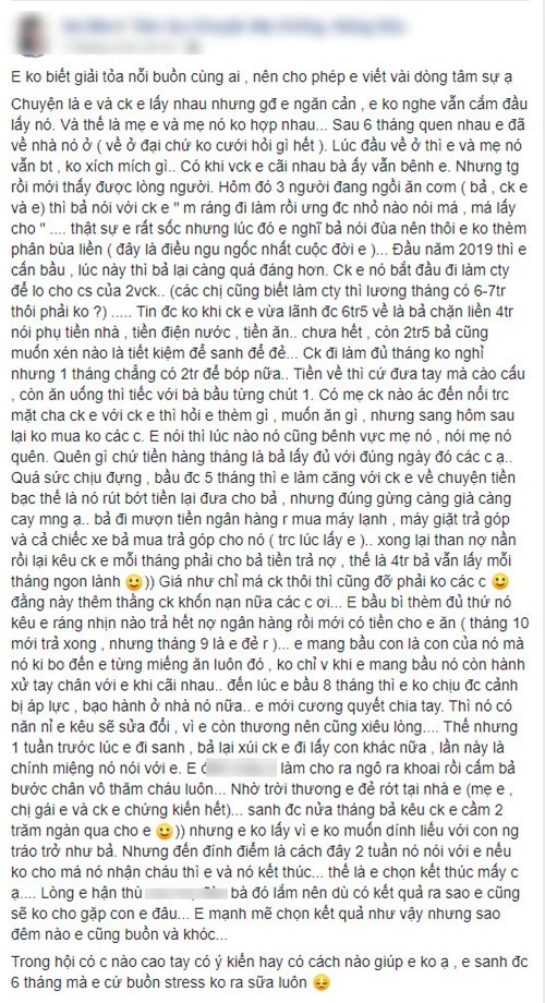 Chồng lương 6 triệu, mẹ chồng bòn rút hết 4 triệu rồi còn lăm le muốn cưới vợ khác cho con trai khi con dâu đang mang bầu, chị vợ liền có quyết định sáng suốt khiến gia đình chồng xấu hổ ê chề! - Ảnh 1.