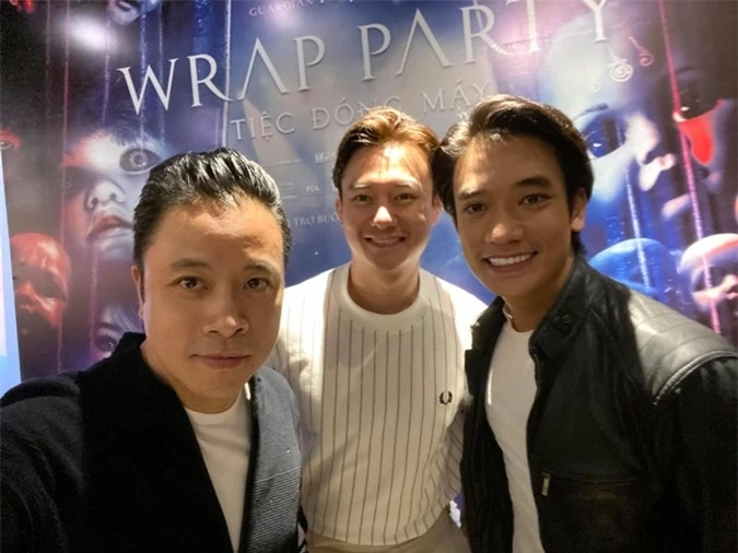 Diễn viên Anh Dũng (giữa) - bạn trai tin đồn của Trương Ngọc Ánh cũng góp mặt trong phim.
