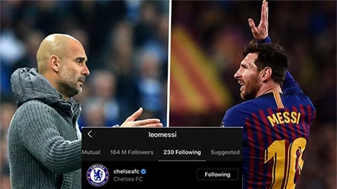 Messi nói chuyện với Guardiola ít ngày trước, 'theo dõi' Chelsea