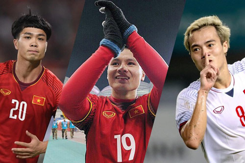 Top 10 cầu thủ có giá trị chuyển nhượng cao nhất Việt Nam hiện nay: Quang Hải lên top 1