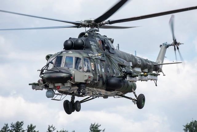 Máy bay trực thăng vận tải quân sự hiện đại hóa Mi-171Sh Storm. Ảnh: RIA Novosti.