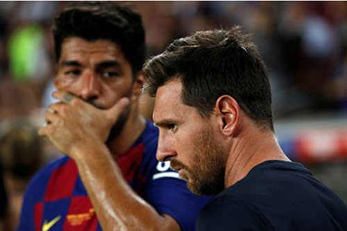 Bước đi tiếp theo của Messi ảnh hưởng tới quyết định của Suarez