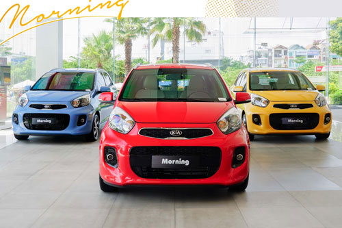 Giá lăn bánh Kia Morning, đối thủ của VinFast Fadil, Hyundai Grand i10