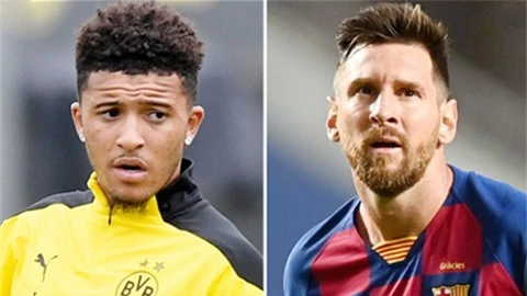 M.U vẫn coi Sancho là mục tiêu số 1 dù có cơ hội sở hữu Messi