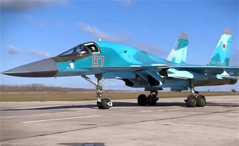 My an tuong voi may bay tien tien nhat Su-34