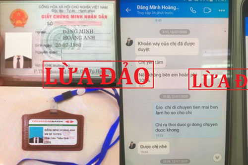 Cảnh báo về hành vi giả mạo nhân viên ngân hàng để lừa đảo cung cấp khoản vay