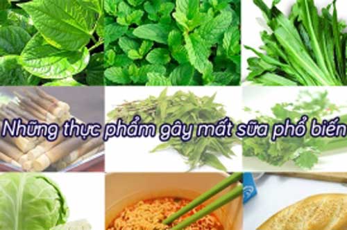 Những thực phẩm phổ biến dễ gây mất sữa cho mẹ, cần tránh xa