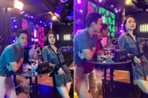 Hồng Diễm đăng ảnh 'đi xập xình' cùng Hồng Đăng, Mạnh Trường lập tức vào hỏi một câu 'khó đỡ'