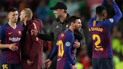 Klopp thừa nhận Liverpool không có cửa mua Messi