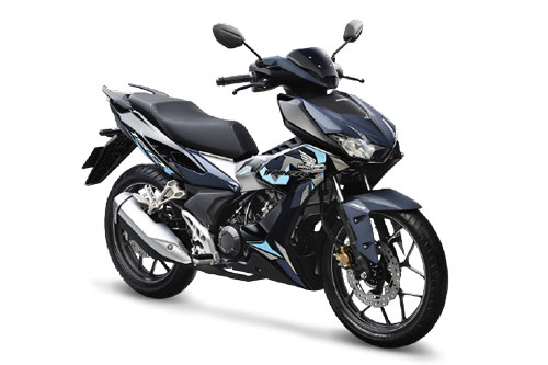 Cận cảnh Honda Winner X 2020 màu xanh đen bạc, giá 48,99 triệu ở Việt Nam