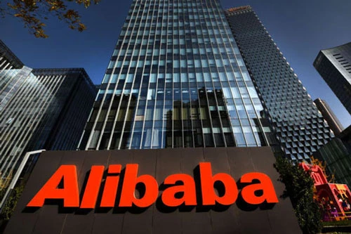 Bên ngoài Trụ sở chính của Tập đoàn Alibaba tại Bắc Kinh, Trung Quốc. Ảnh: Getty.