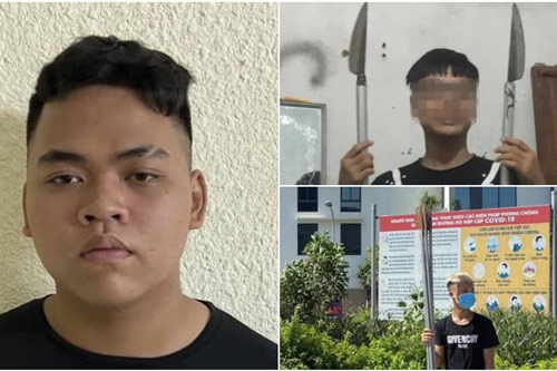 Khởi tố thanh niên dùng tuýp sắt gắn dao nhọn chống trả công an tại Hà Nội