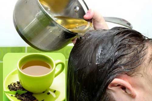 "Cứu nguy" mái tóc khô xơ, hư hại kỳ diệu chỉ với một nắm trà xanh