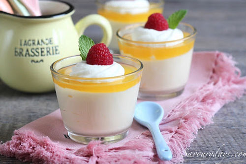 Ngon miệng với món bánh lạnh mousse chanh dây siêu dễ làm