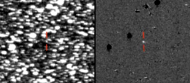 Hình ảnh về sao chổi P/2019 LD2. (Ảnh: ATLAS/University of Hawai)