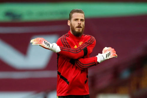 Thủ môn: David De Gea.