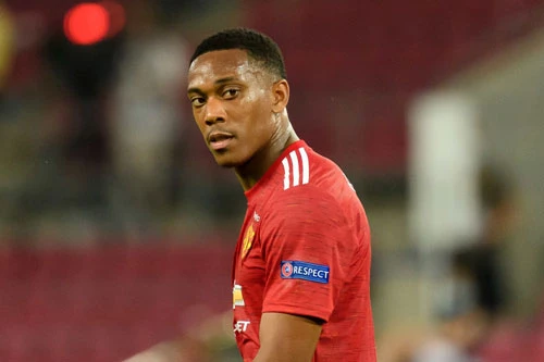 Tiền đạo: Anthony Martial.