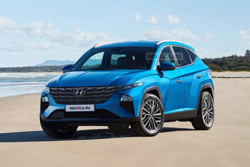 Hé lộ thêm hình ảnh và thông tin của Hyundai Tucson 2021 sắp trình làng