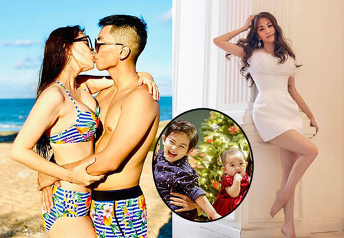 Cô giáo lấy học trò kém 12 tuổi, 3 năm sinh 2 lần, chăm con khéo lại giữ dáng đẹp