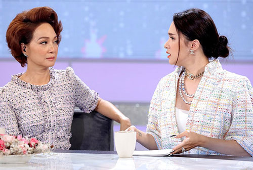 Hương Giang cổ vũ nghệ sĩ Lê Khanh 'bật' lại chồng