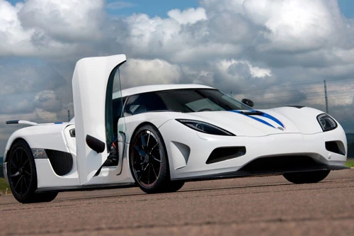 =3. Koenigsegg Agera R (vận tốc tối đa: 439 km/h).