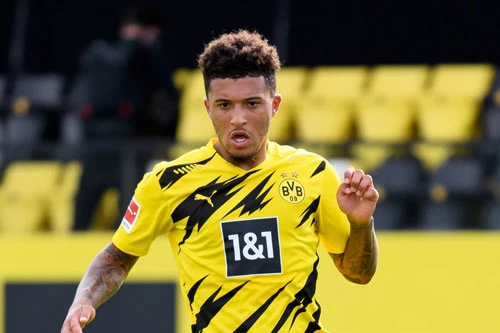 Tiền vệ phải: Jadon Sancho (Dortmund).