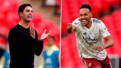 Arteta thề làm mọi thứ để giữ chân Aubameyang