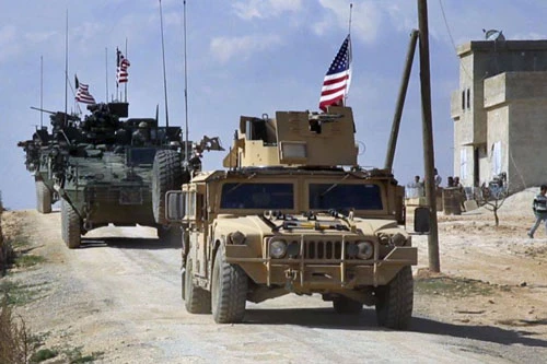 Mỹ điều loạt phương tiện quân sự vào Đông Bắc Syria sau vụ va chạm với quân đội Nga. Ảnh minh họa: AMN.