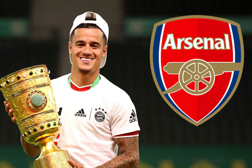 CHUYỂN NHƯỢNG Arsenal: Arteta lên tiếng về tương lai Aubameyang, đón tin vui vụ Coutinho