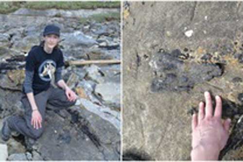 Chạy bộ thể dục, nữ tiến sĩ xinh đẹp "đụng độ" quái vật 166 triệu tuổi