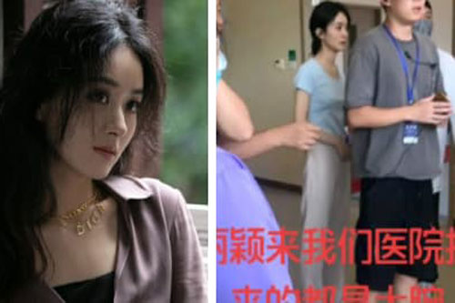 Triệu Lệ Dĩnh xuất hiện ở bệnh viện với thân hình 'mỏng như tờ giấy', hốc hác đến đáng thương