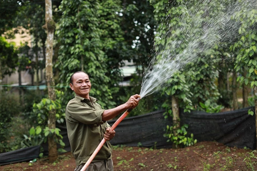 Nguồn nước sạch quý giá do Huda “khơi nguồn” còn giúp cho người dân miền Trung phục vụ sản xuất, phát triển kinh tế tế gia đình, góp phần xây dựng quê hương.