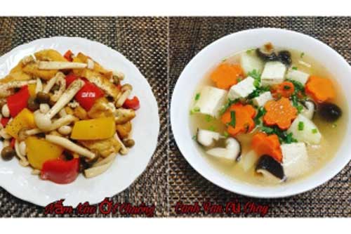 Những món chay cực kì hấp dẫn, đảm bảo dinh dưỡng cho mâm cơm ngày Rằm