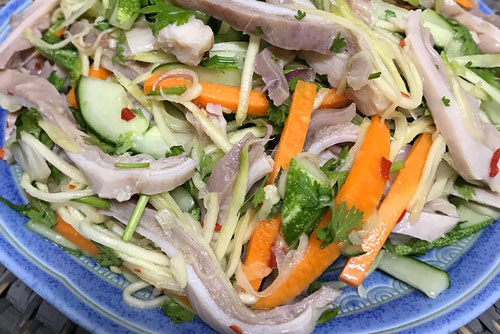 Nộm dạ dày: Chua thanh ngọt mát đưa cơm ngày nắng gắt