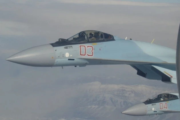 Việc Nga điều thêm tiêm kích Su-35 tới Syria đang gây ra khá nhiều thắc mắc. Ảnh: Avia-pro.