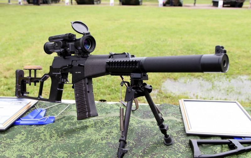 Đặc nhiệm Nga tiếp nhận loạt súng bắn tỉa giảm thanh Vintorez-M nâng cấp