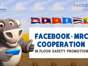 Facebook hợp tác cung cấp thông tin cảnh báo thiên tai khu vực sông Mekong