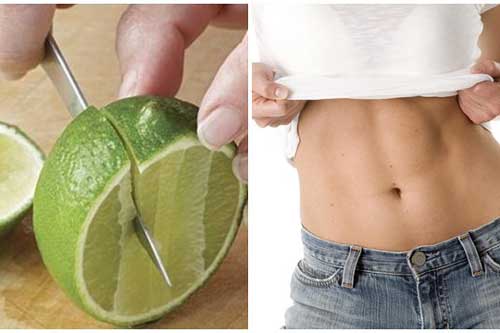 Bổ đôi quả chanh chà lên bụng hàng ngày, bao nhiêu mỡ bụng cũng có thể tan hết