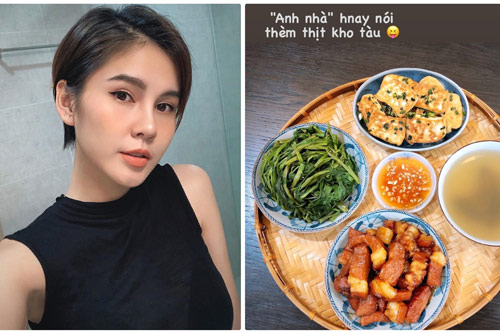 MC Thu Hoài chắc suất làm dâu với loạt cơm nhà ngon lành, bồ giám đốc không mê hơi phí