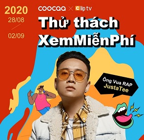 JustaTee đặt ra thử thách #WatchTVFree trên TikTok 
