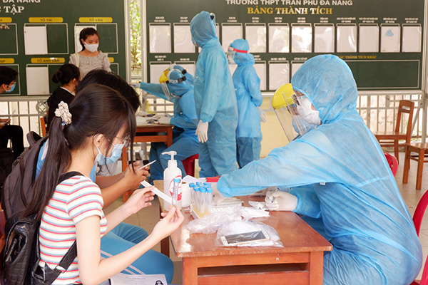 Đà Nẵng: 13.764 người tham gia kỳ thi tốt nghiệp THPT 2020 đều âm tính với SARS-CoV-2