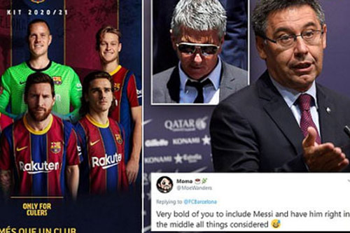 NHM Barca tức giận vì CLB vẫn dùng hình ảnh của Messi để kiếm tiền