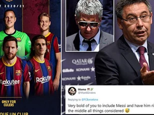 NHM Barca tức giận vì CLB vẫn dùng hình ảnh của Messi để kiếm tiền
